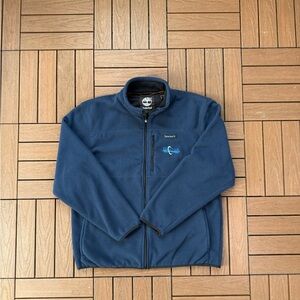Timberland navy men's fleece jacket